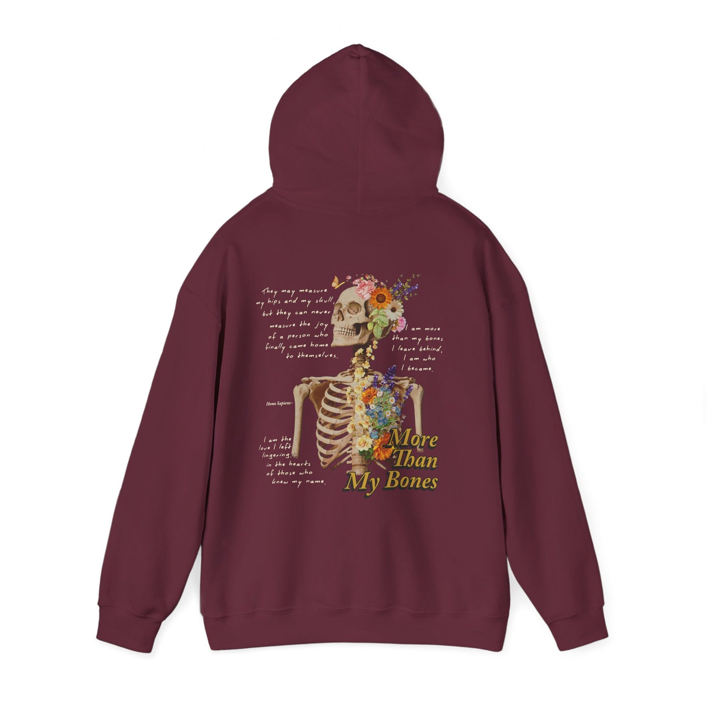 More Than My Bones Unisex Hoodie | Trans Rights & Solidarity Collection